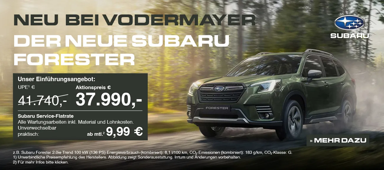 Der neue Subaru Forester