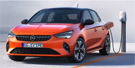 Corsa E - der vollelektrische Kleinwagen von Opel
