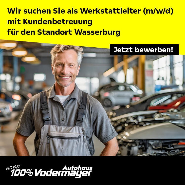 Stellenanzeige Werkstattleiter