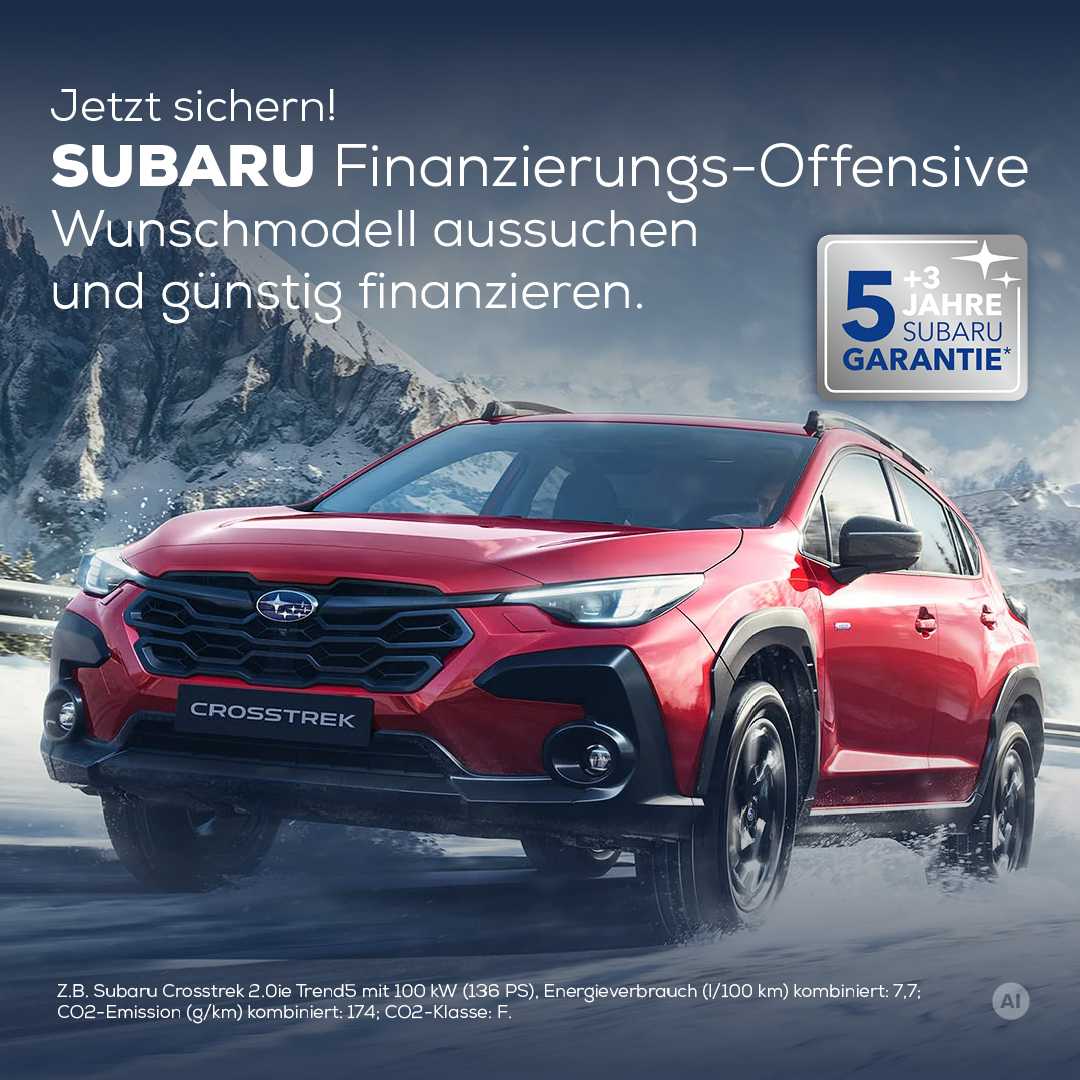 HM Online Subaru Finanzierungs-Offensive HM Online Subaru Finanzierungs-Offensive